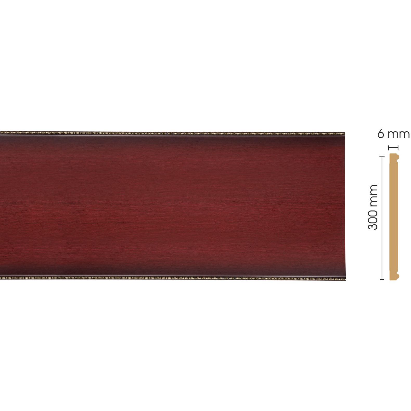 Декоративная панель Decomaster (Декомастер) 298х6х2400 мм F30-52