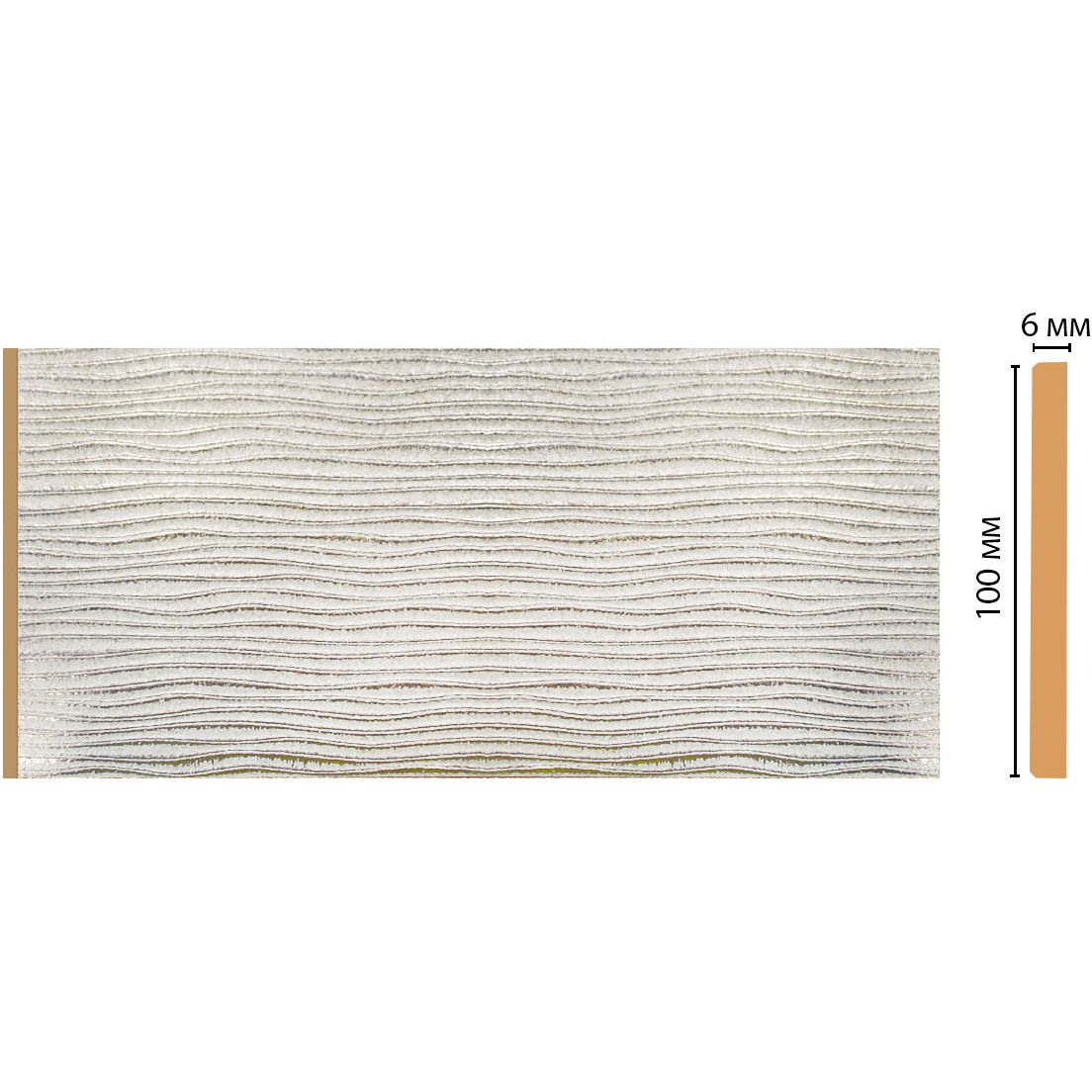 Декоративная панель Decomaster (Декомастер) 99х6х2400 мм L10-20