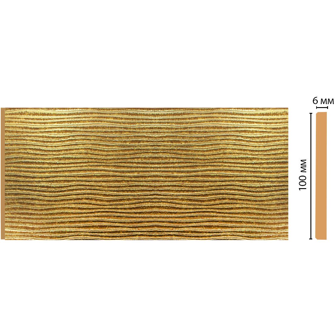 Декоративная панель Decomaster (Декомастер) 100х6х2400 мм L10-28