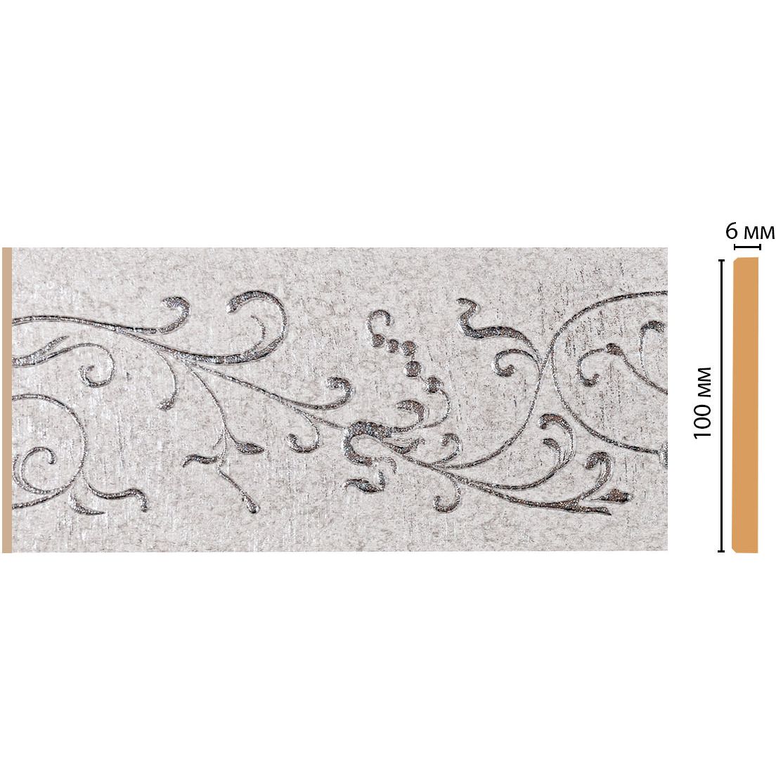 Декоративная панель Decomaster (Декомастер) 99х6х2400 мм N10-20