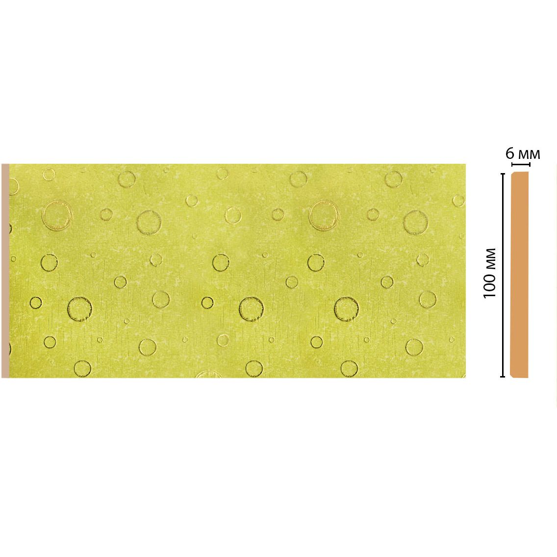 Декоративная панель Decomaster (Декомастер) 99х6х2400 мм P10-37