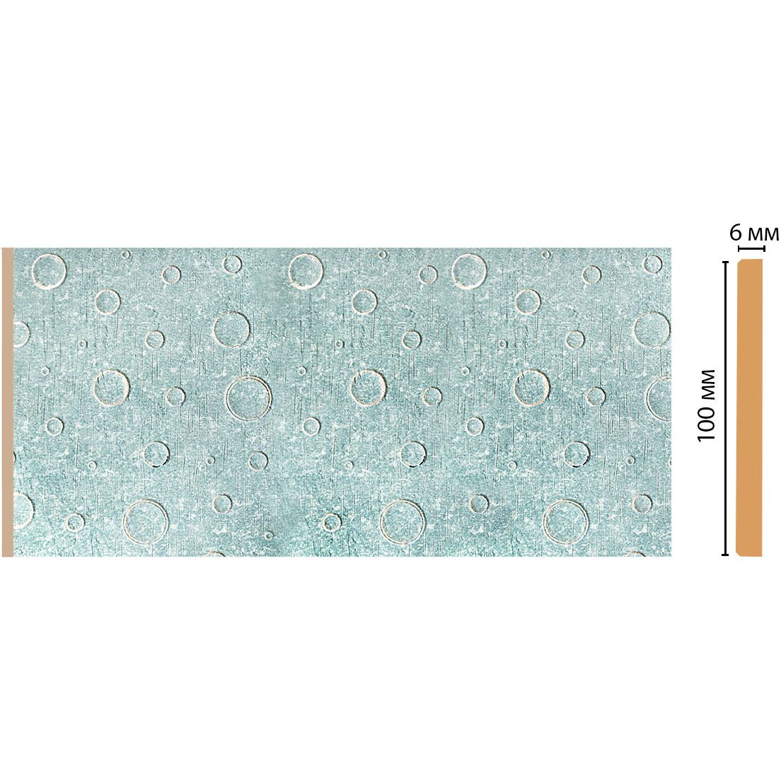 Декоративная панель Decomaster (Декомастер) 99х6х2400 мм P10-38