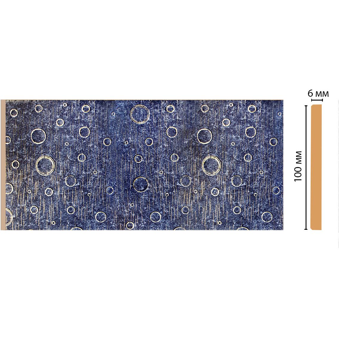 Декоративная панель Decomaster (Декомастер) 99х6х2400 мм P10-39