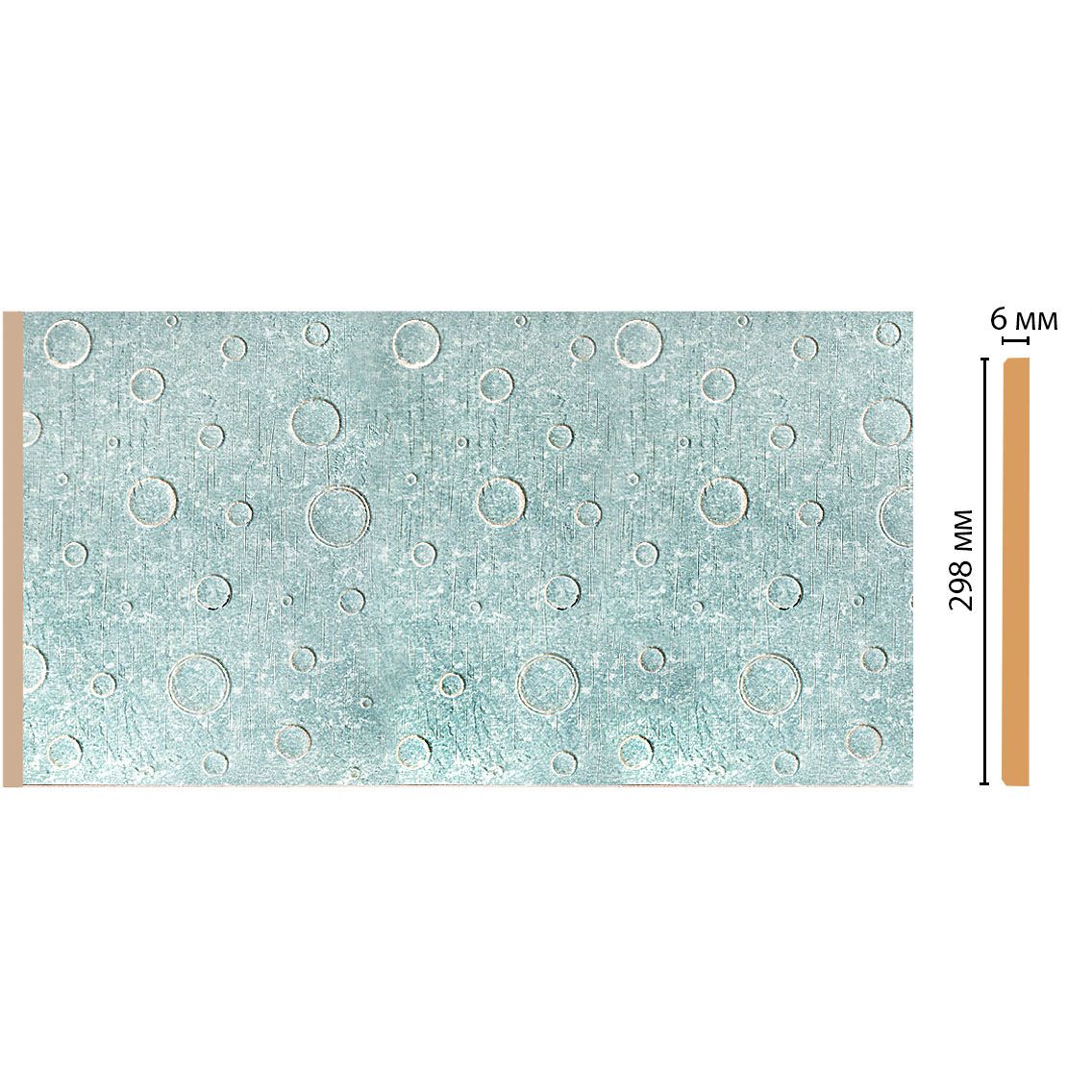 Декоративная панель Decomaster (Декомастер) 298х6х2400 мм P30-38