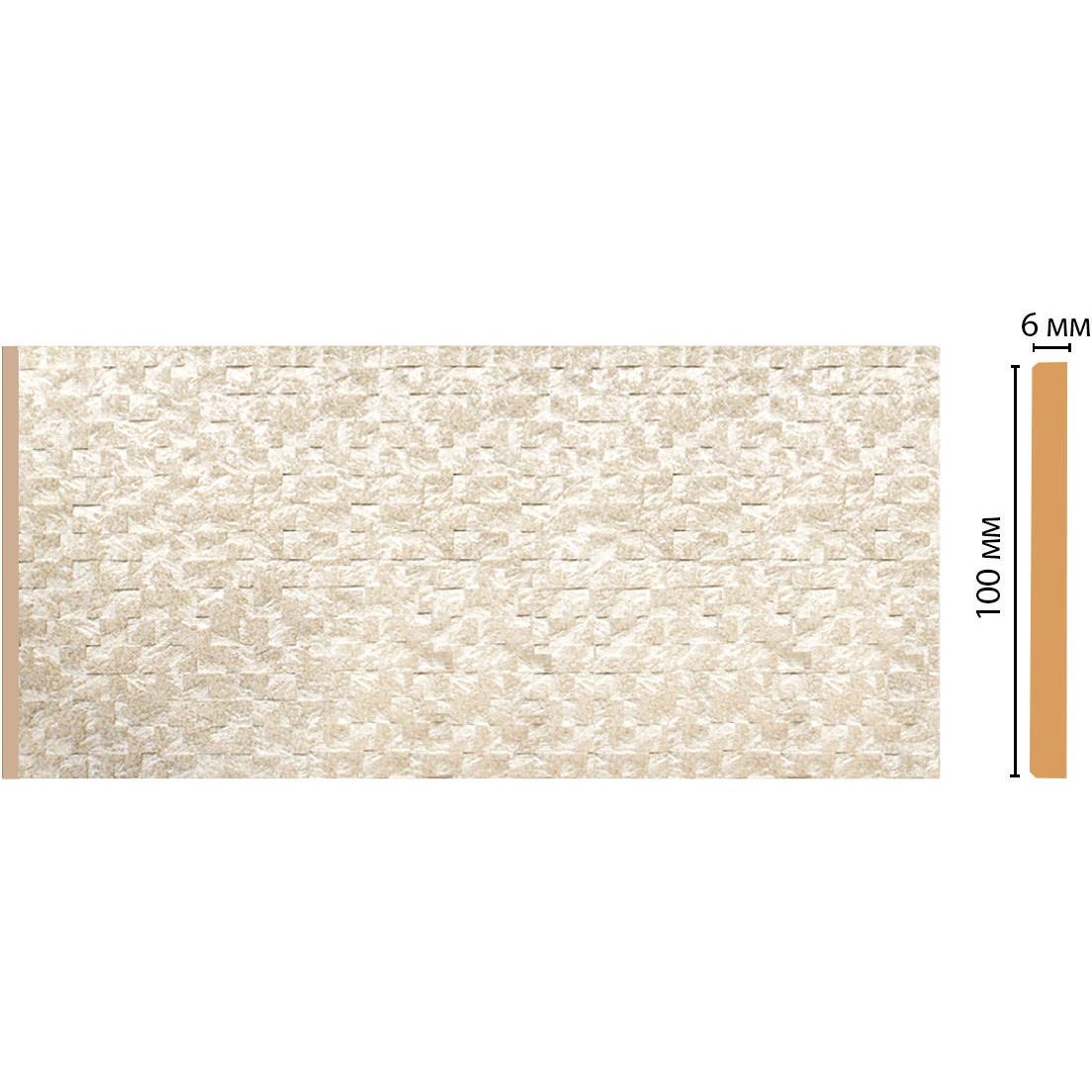 Декоративная панель Decomaster (Декомастер) 99х6х2400 мм R10-21