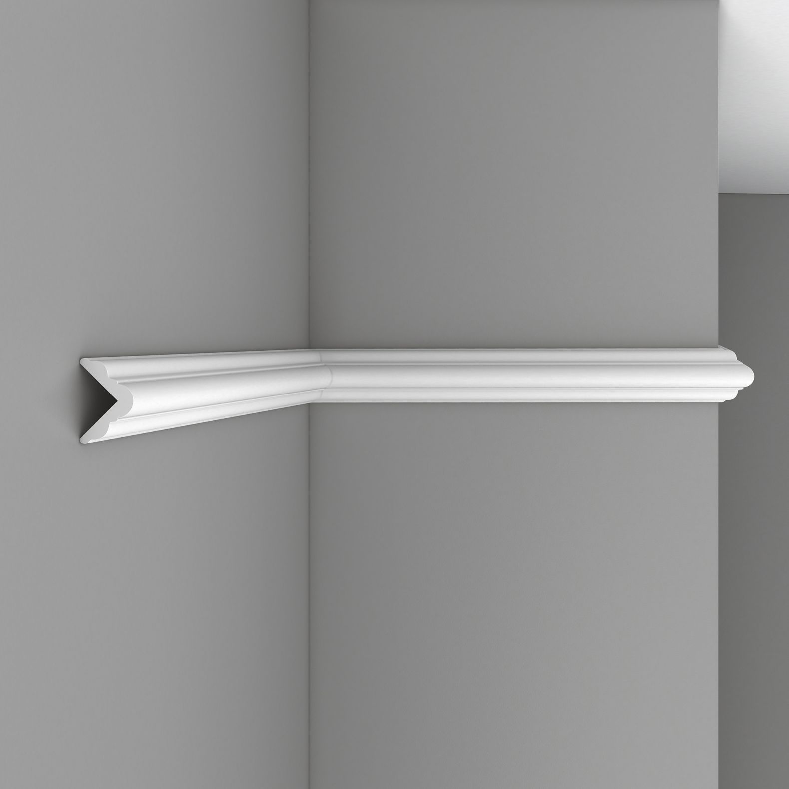 Молдинг гладкий Decomaster (Декомастер) 44х44х2400 мм DP-333