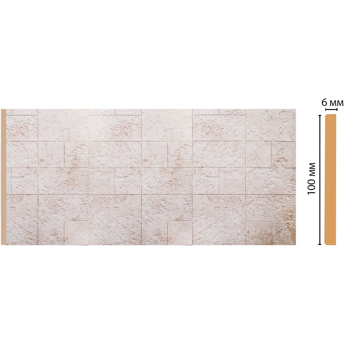 Декоративная панель Decomaster (Декомастер) 99х6х2400 мм R10-24