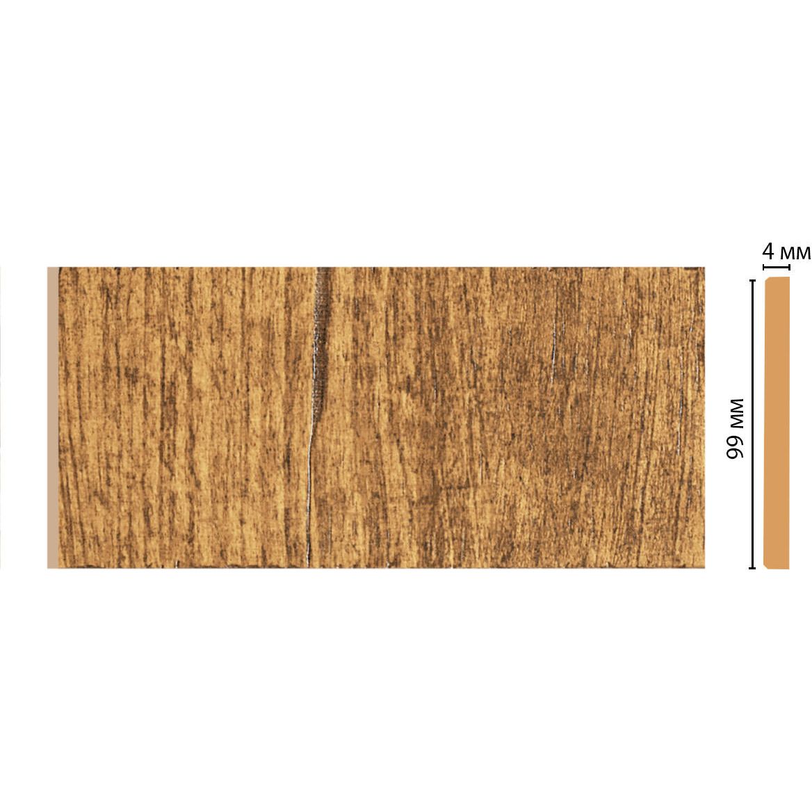 Декоративная панель Decomaster (Декомастер) 99х4х2400 мм W10-4