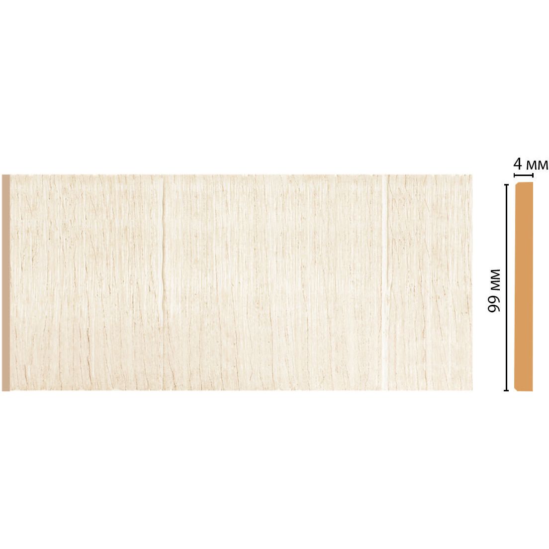 Декоративная панель Decomaster (Декомастер) 99х4х2400 мм W10-6