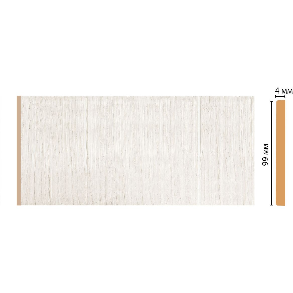 Декоративная панель Decomaster (Декомастер) 99х4х2400 мм W10-7