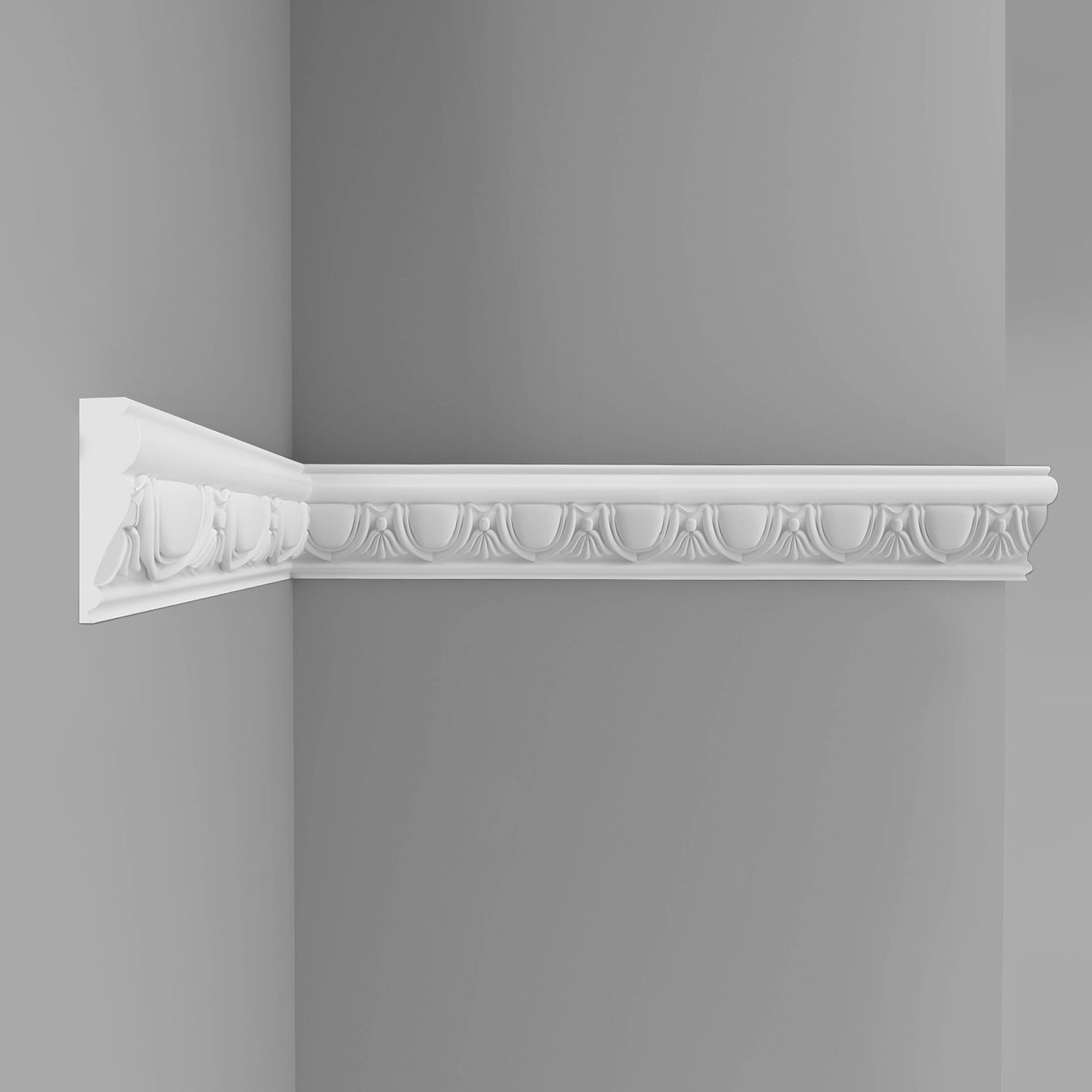 Молдинг Decomaster (Декомастер) 60х17х2000 мм D161D