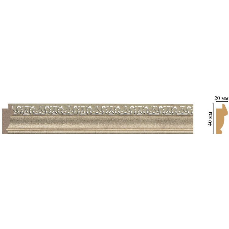 Багет Decomaster (Декомастер) 40х20х2900 мм 807-59