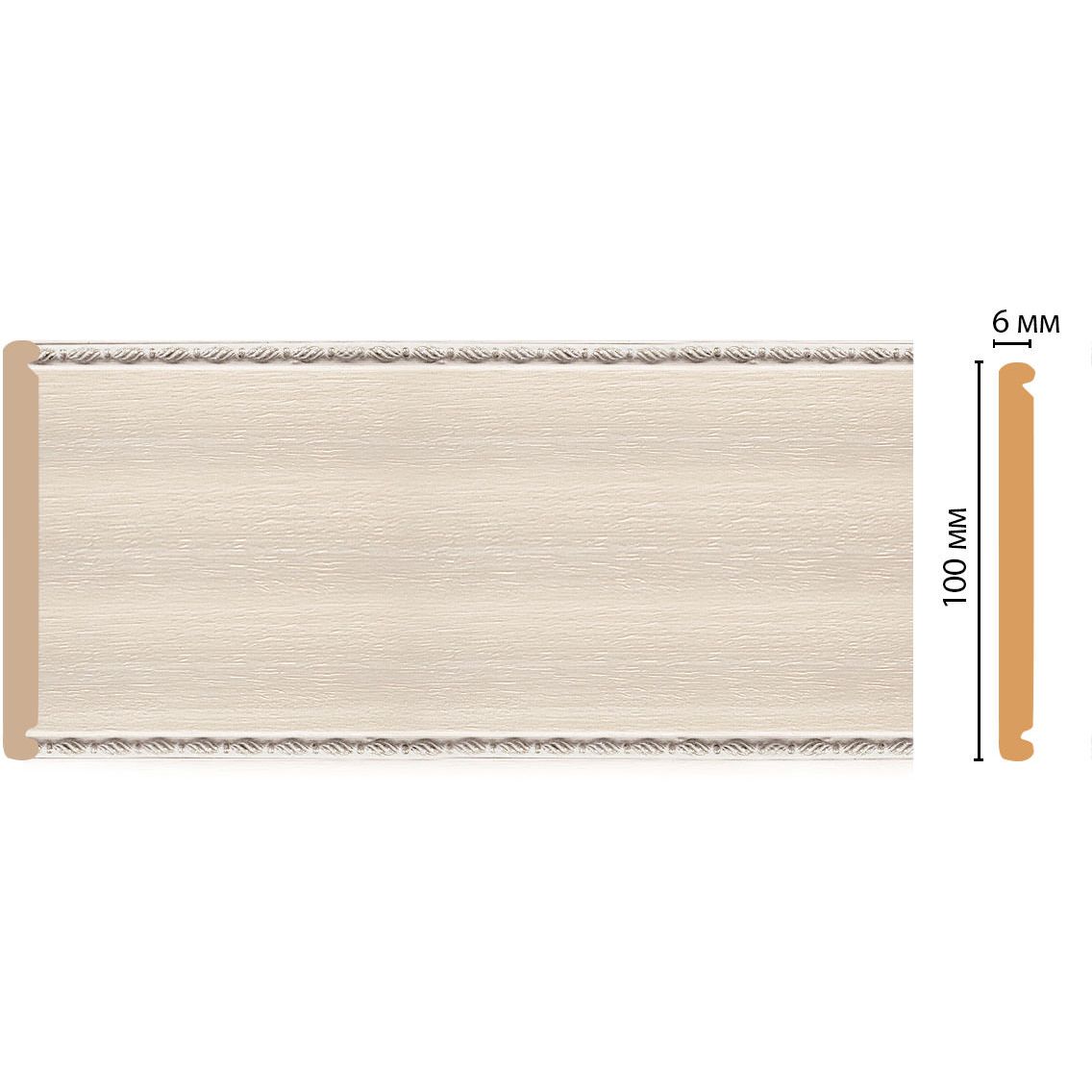 Декоративная панель Decomaster (Декомастер) 100х6х2400 мм F10-14