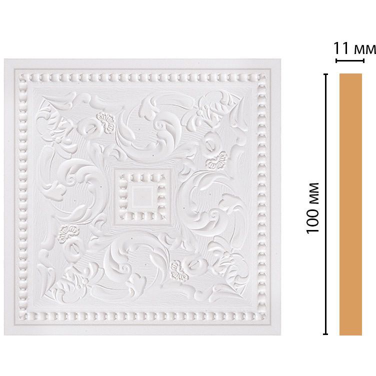 Вставка цветная Decomaster (Декомастер) 100х100х11 мм 156-2-115