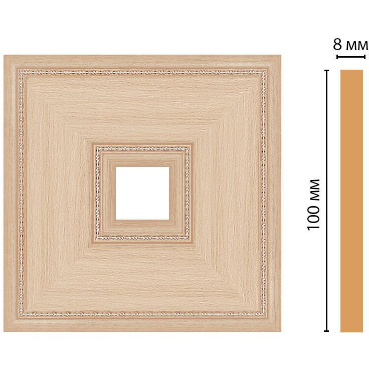 Вставка цветная Decomaster (Декомастер) 100х100х8 мм 187-2-11