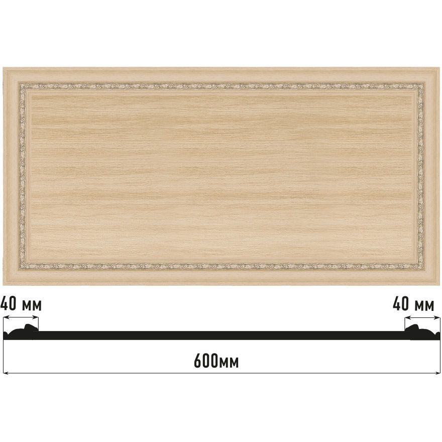 Декоративное панно Decomaster (Декомастер) 600х300х18 мм D3060-11