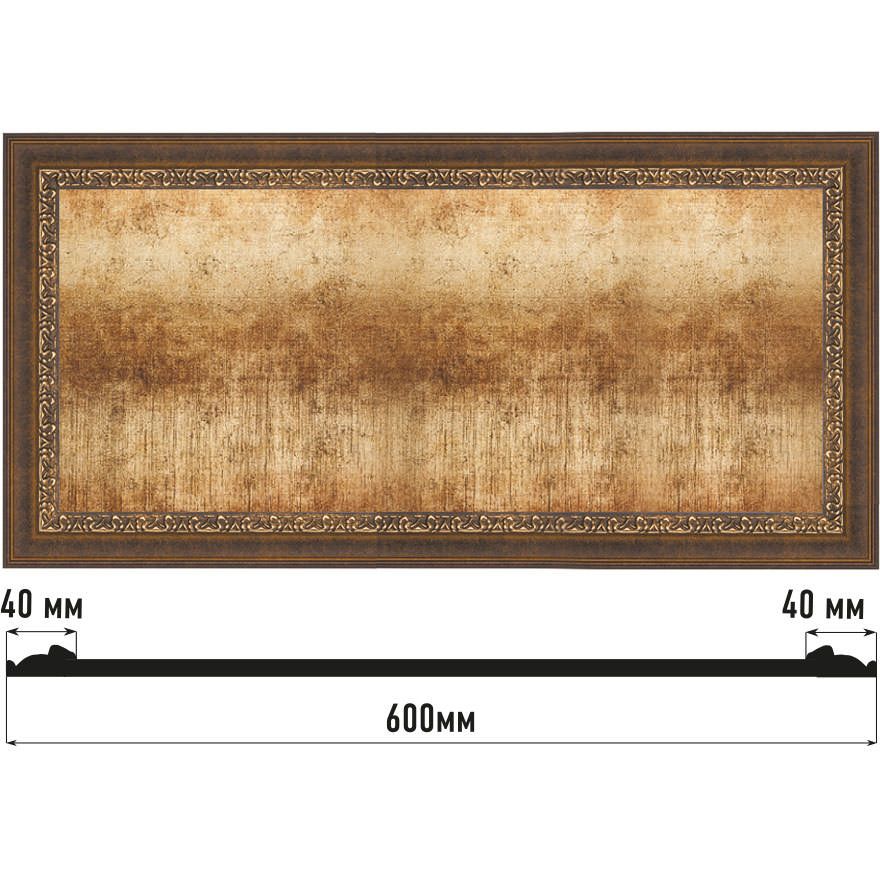 Декоративное панно Decomaster (Декомастер) 600х300х18 мм D3060-56