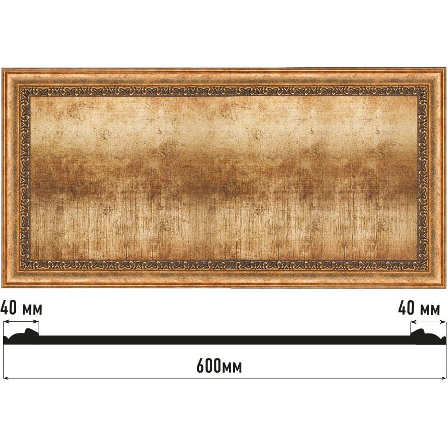 Декоративное панно Decomaster (Декомастер) 600х300х18 мм D3060-57