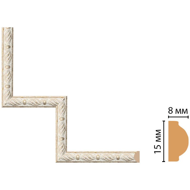 Декоративный угловой элемент Decomaster (Декомастер) 200х200 мм 130-1-18