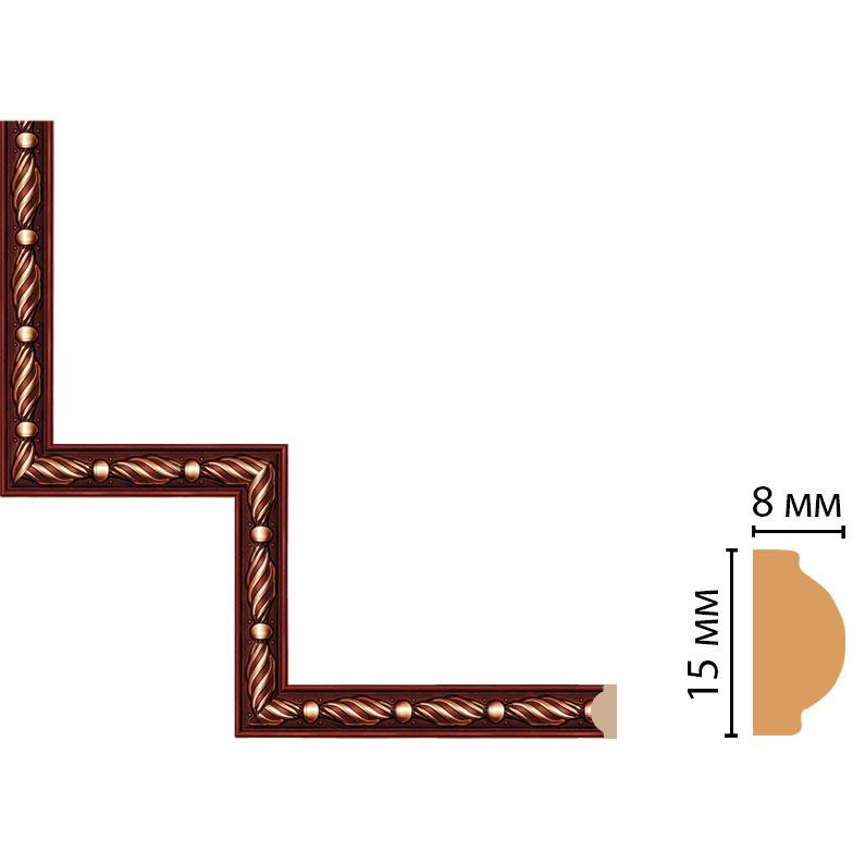 Декоративный угловой элемент Decomaster (Декомастер) 200х200 мм 130-1-52