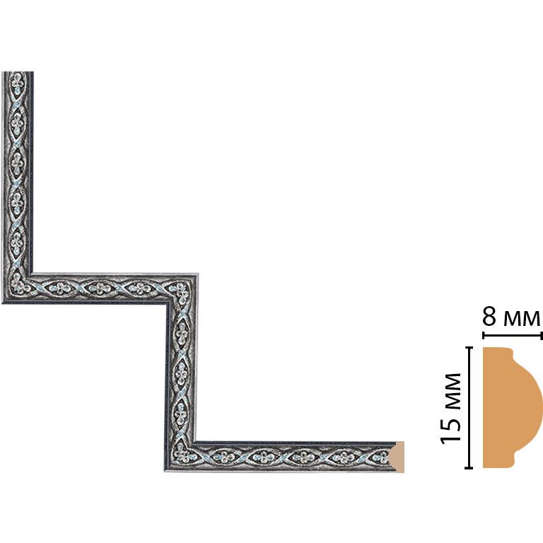 Декоративный угловой элемент Decomaster (Декомастер) 200х200 мм 130-1-55