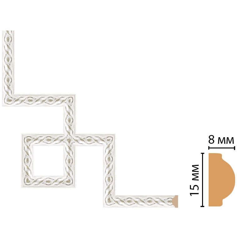 Декоративный угловой элемент Decomaster (Декомастер) 200х200 мм 130-3-42