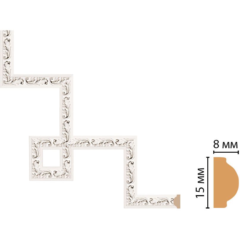 Декоративный угловой элемент Decomaster (Декомастер) 200х200 мм 130-3-60