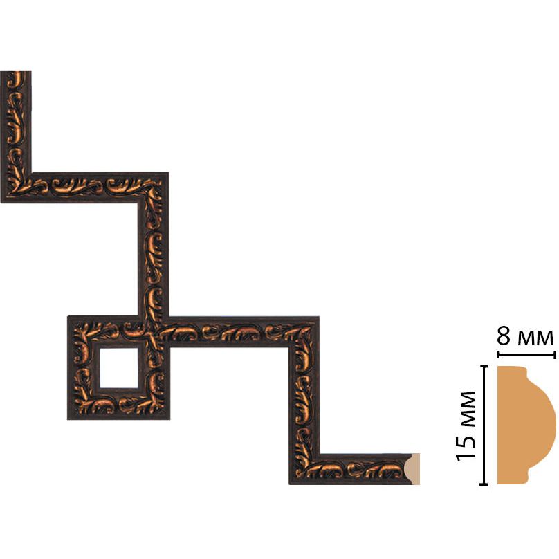 Декоративный угловой элемент Decomaster (Декомастер) 200х200 мм 130-3-966