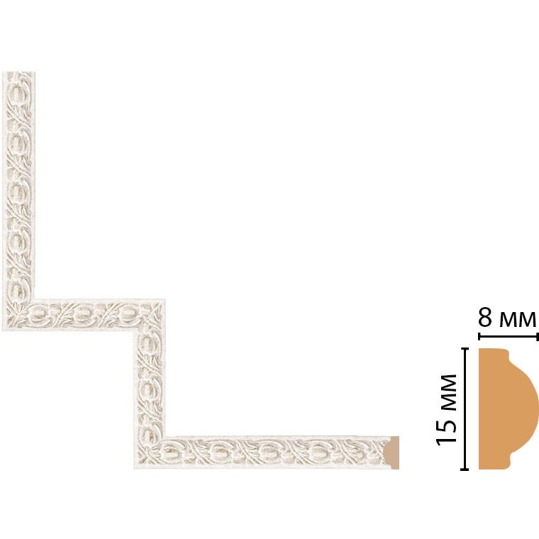 Декоративный угловой элемент Decomaster (Декомастер) 200х200 мм 130C-1-19D