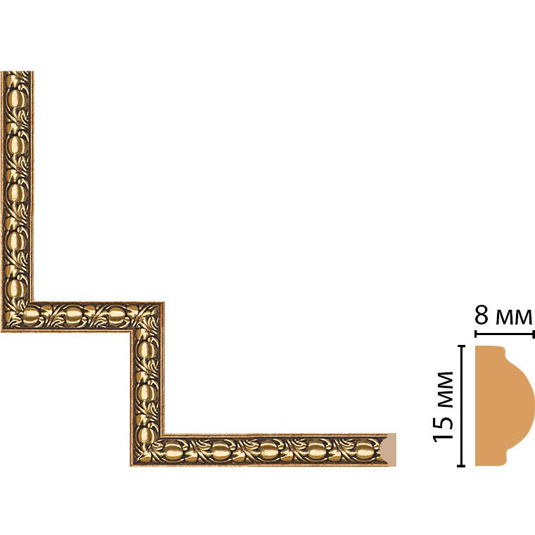 Декоративный угловой элемент Decomaster (Декомастер) 200х200 мм 130C-1-57