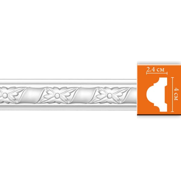 Молдинг с рисунком Decomaster (Декомастер) 40х24х2400 мм DT-8051
