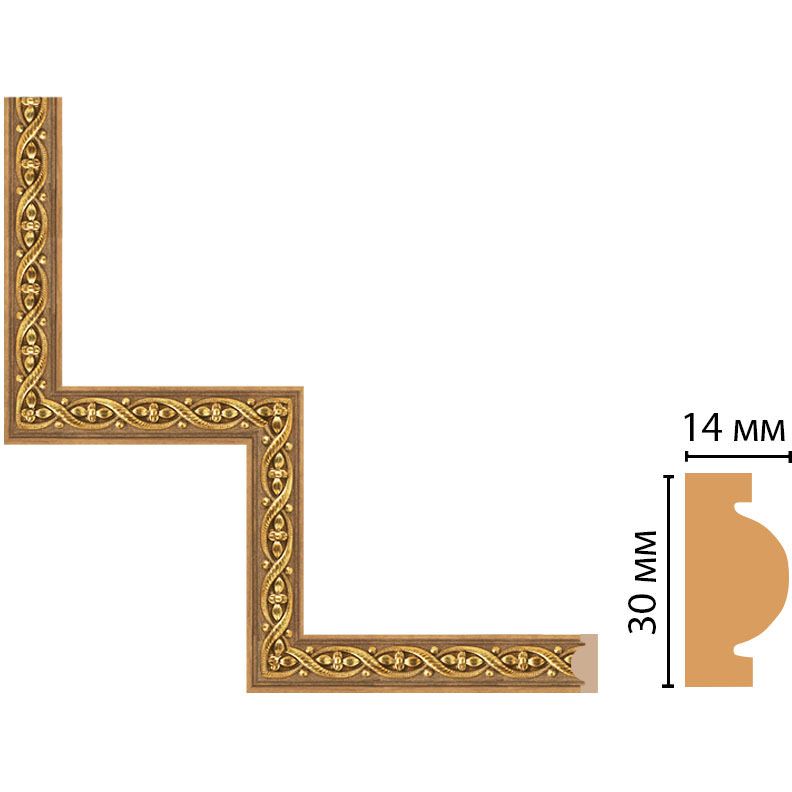 Декоративный угловой элемент Decomaster (Декомастер) 300х300 мм 157-1-4