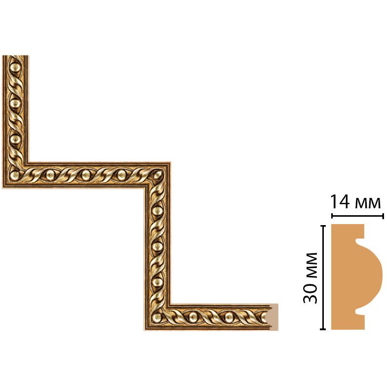 Декоративный угловой элемент Decomaster (Декомастер) 300х300 мм 157-1-43