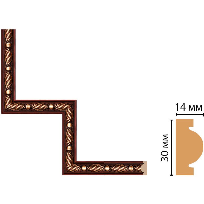 Декоративный угловой элемент Decomaster (Декомастер) 300х300 мм 157-1-52