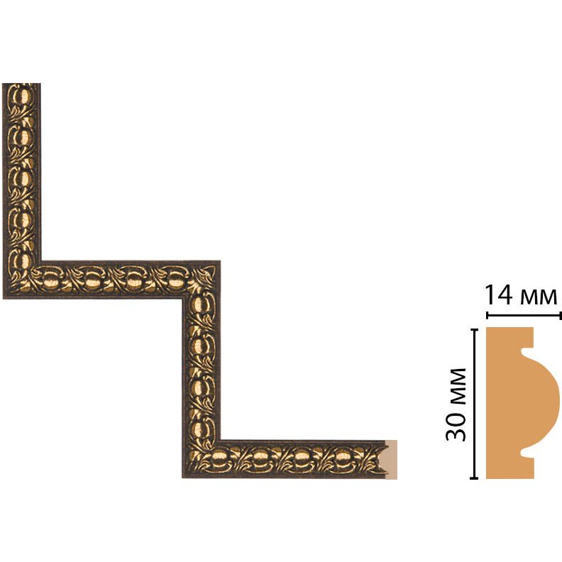 Декоративный угловой элемент Decomaster (Декомастер) 300х300 мм 157-1-56