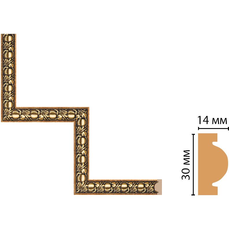 Декоративный угловой элемент Decomaster (Декомастер) 300х300 мм 157-1-57