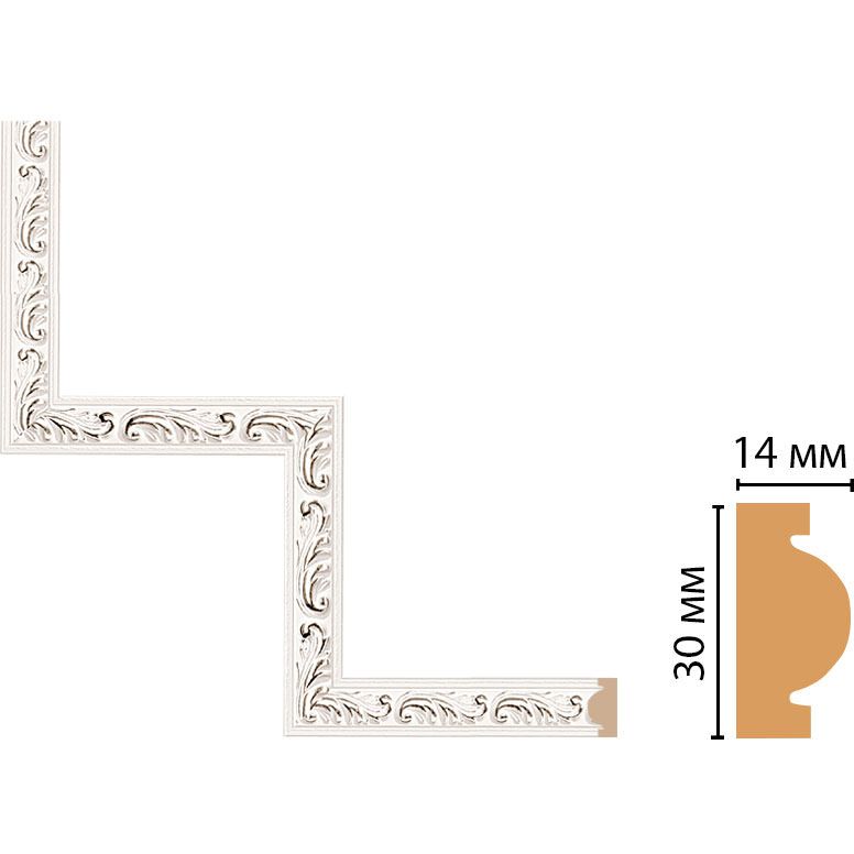 Декоративный угловой элемент Decomaster (Декомастер) 300х300 мм 157-1-60