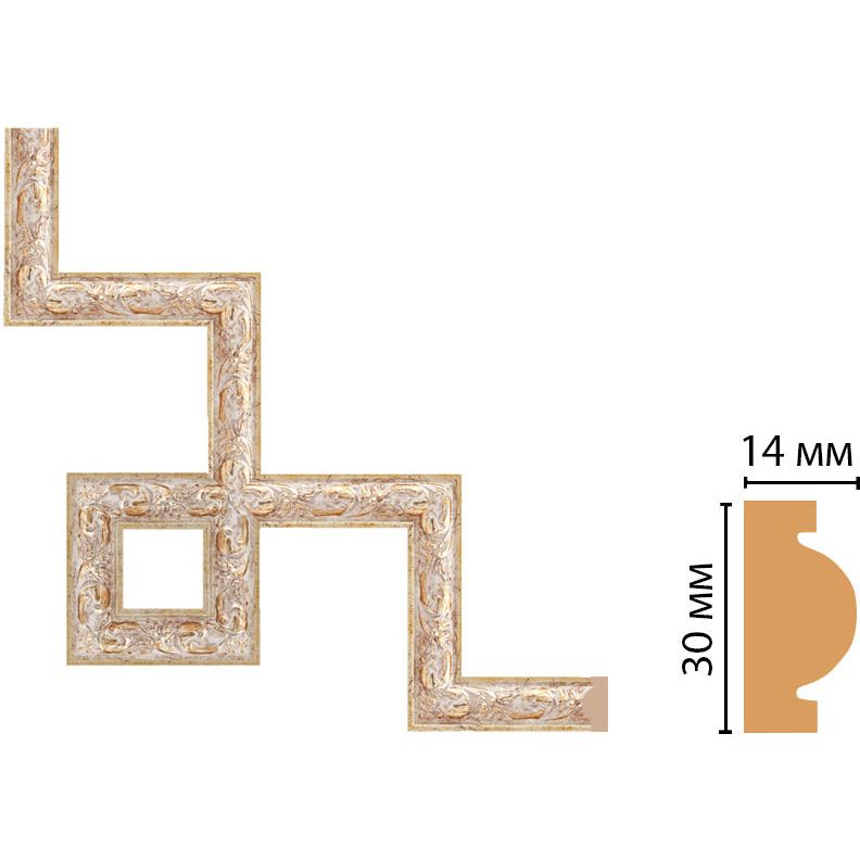 Декоративный угловой элемент Decomaster (Декомастер) 300х300 мм 157-3-553