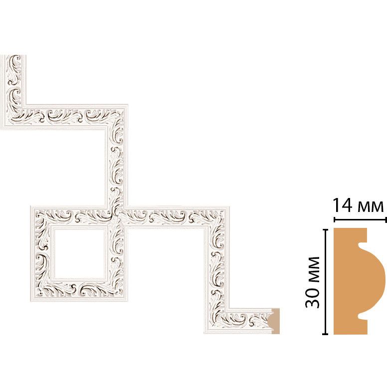 Декоративный угловой элемент Decomaster (Декомастер) 300х300 мм 157-3-60