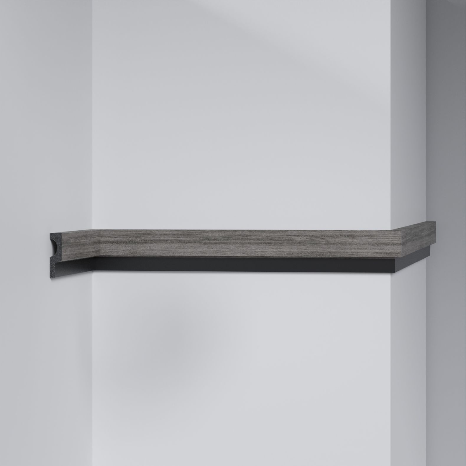 Молдинг Decomaster (Декомастер) 42х12х2900 мм D316-1-87D ДМ