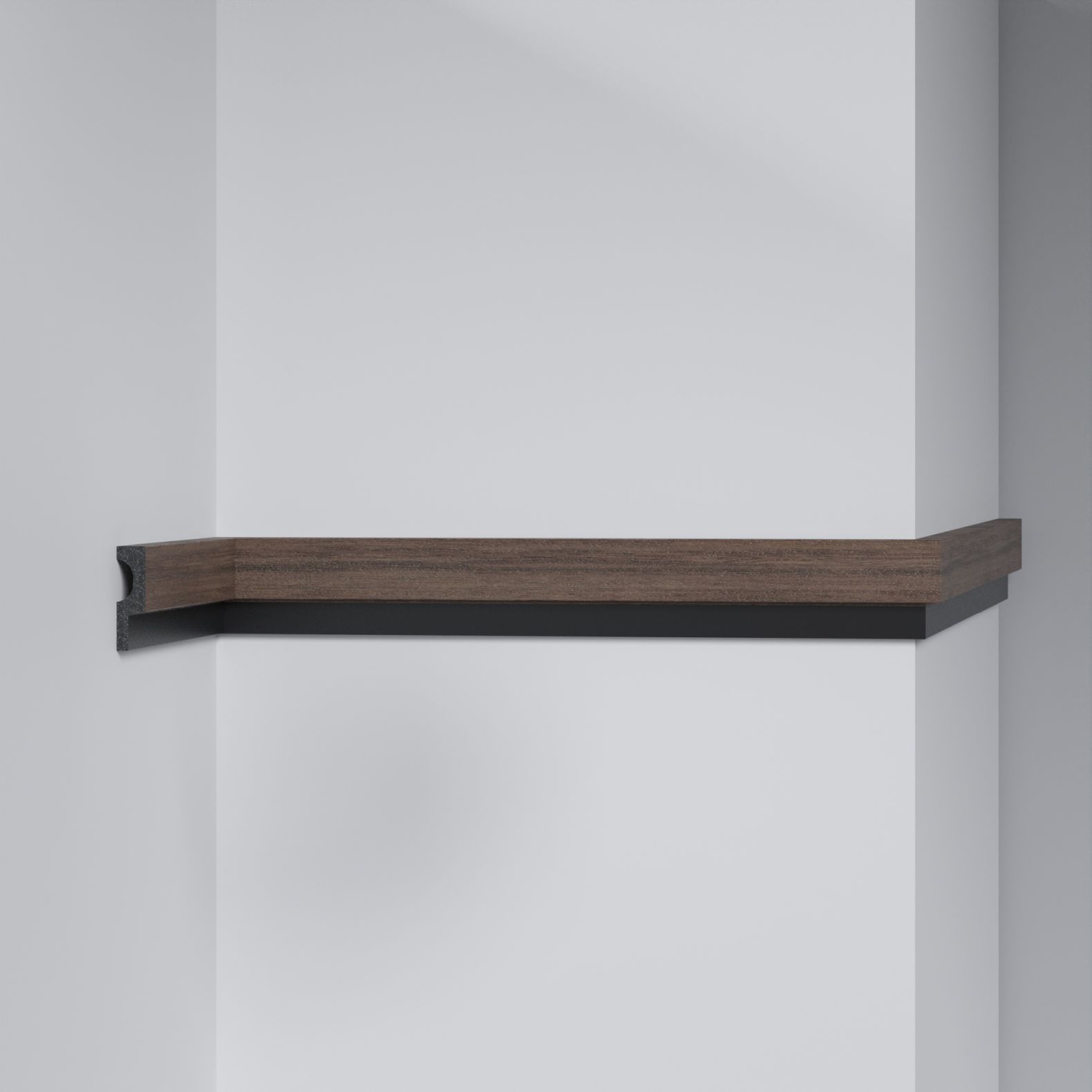 Молдинг Decomaster (Декомастер) 42х12х2900 мм D316-1-88D ДМ