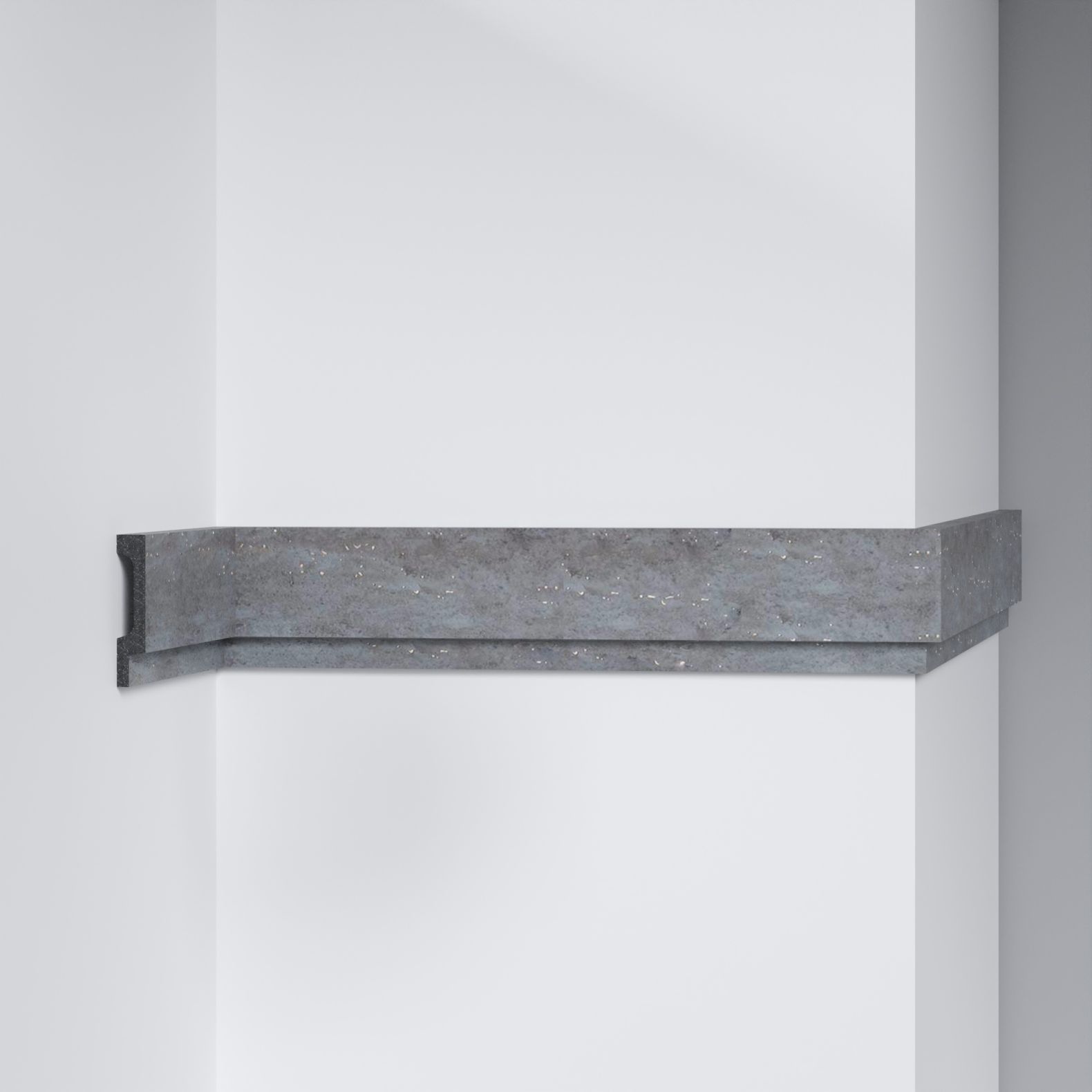 Молдинг Decomaster (Декомастер) 61х12х2900 мм D319-1-1632G ДМ