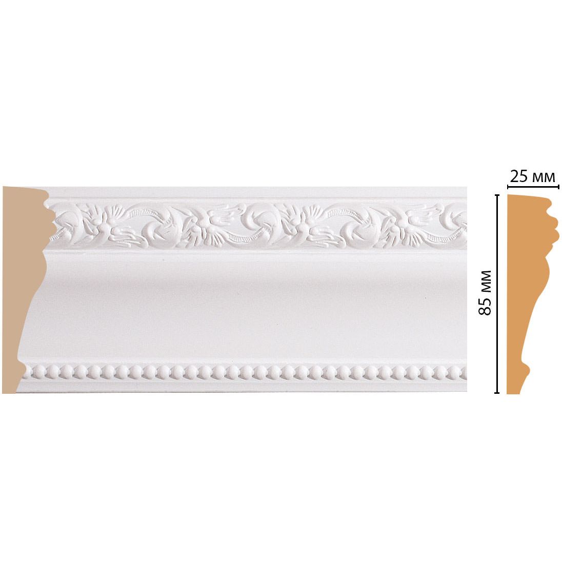 Молдинг Decomaster (Декомастер) 85х25х2400 мм 152-115 ДМ