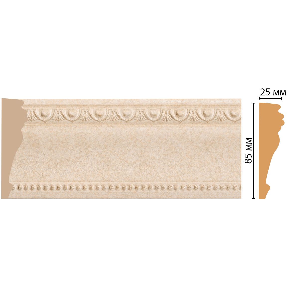 Молдинг Decomaster (Декомастер) 85х25х2400 мм 152-18D ДМ