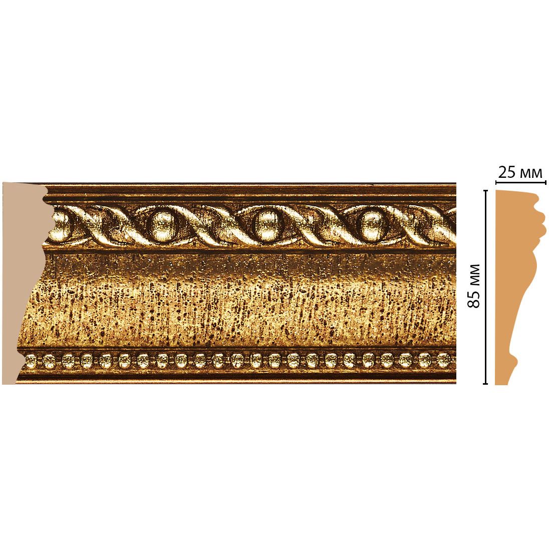 Молдинг Decomaster (Декомастер) 85х25х2400 мм 152-43 ДМ