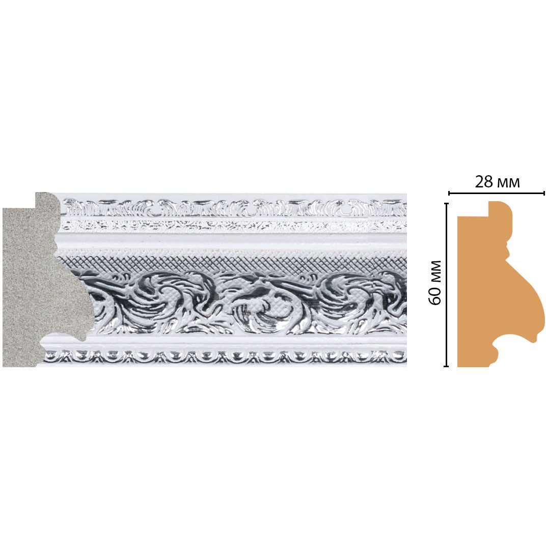 Багет Decomaster (Декомастер) 60х25х2850 мм FM10-3