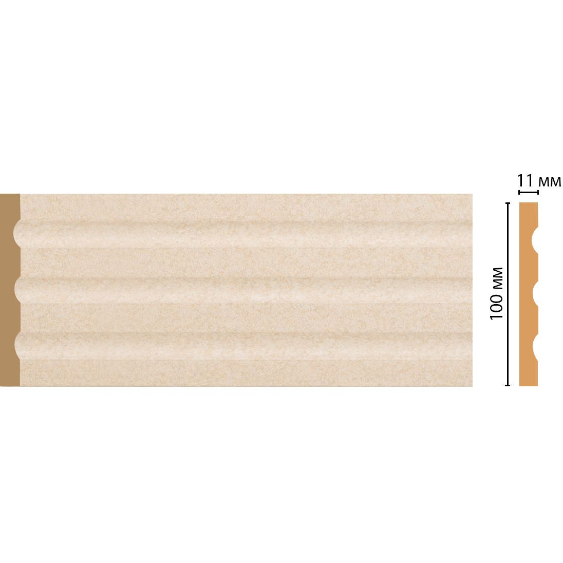 Пилястра Decomaster (Декомастер) 100х11х2400 мм D201-18DДМ