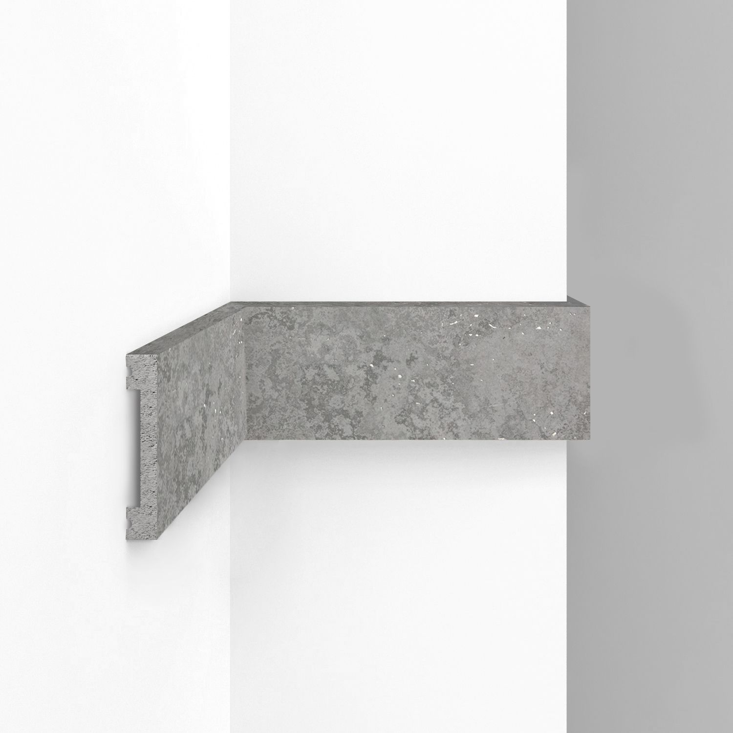 Плинтус напольный Decomaster (Декомастер) 66х13х2900 мм D157-1629G ДМ