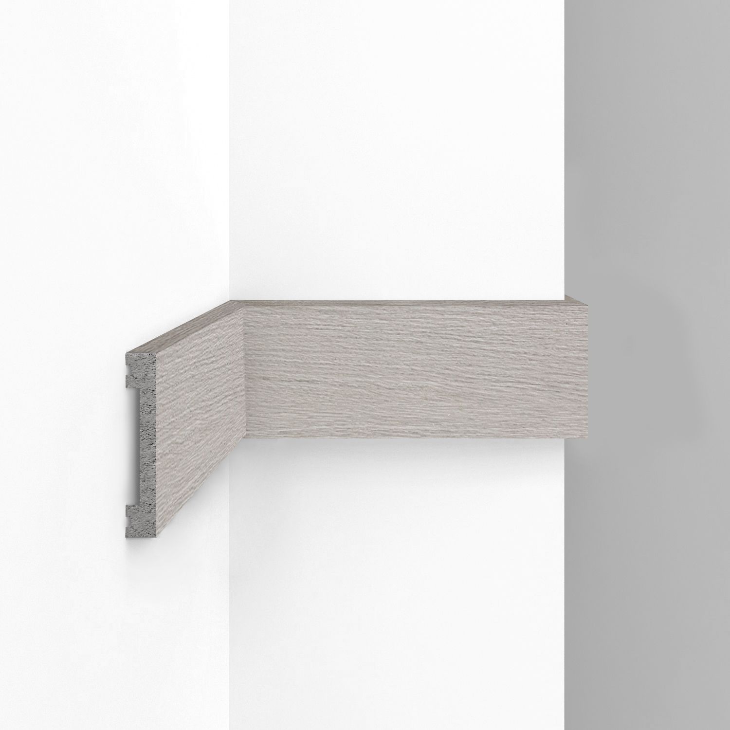 Плинтус напольный Decomaster (Декомастер) 66х13х2900 мм D157-77 ДМ