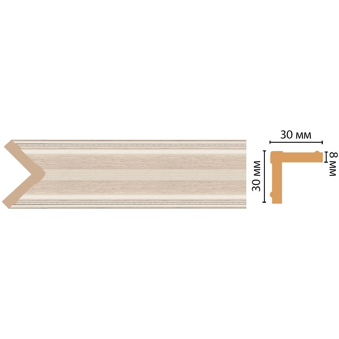 Угол Decomaster (Декомастер) 30х30х2400 мм 116-13 ДМ